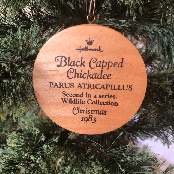 Vintage Hallmark Ornament. Bird lover ornament. Chickadee. - Picture 7 of 7